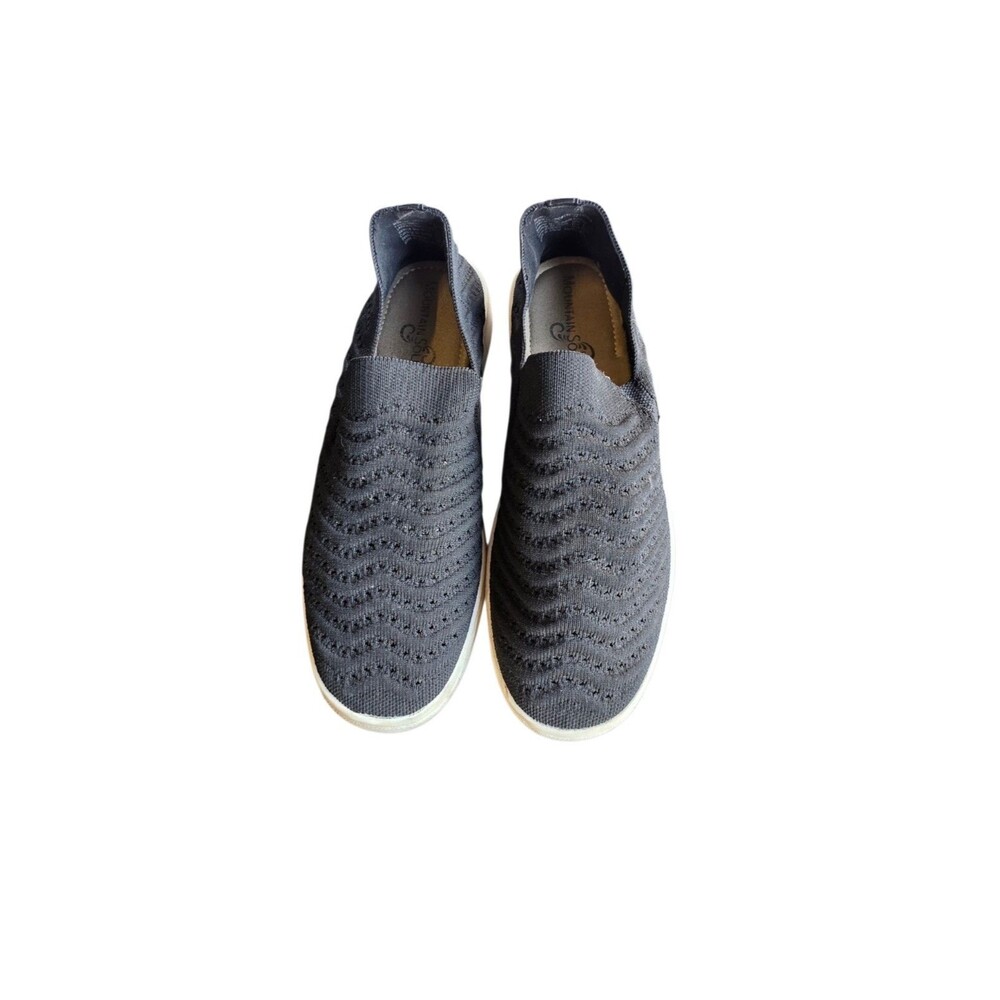 Mountain Sole Womens Knit Slip On Shoes US Size 9 Black